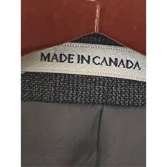 Peter Millar Flynn windowpane  two button wool suit sz 44R - Picture 14 of 14